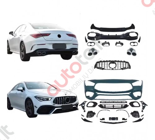 Mercedes-Benz CLA W118 AMG 45 Apdailos Komplektas